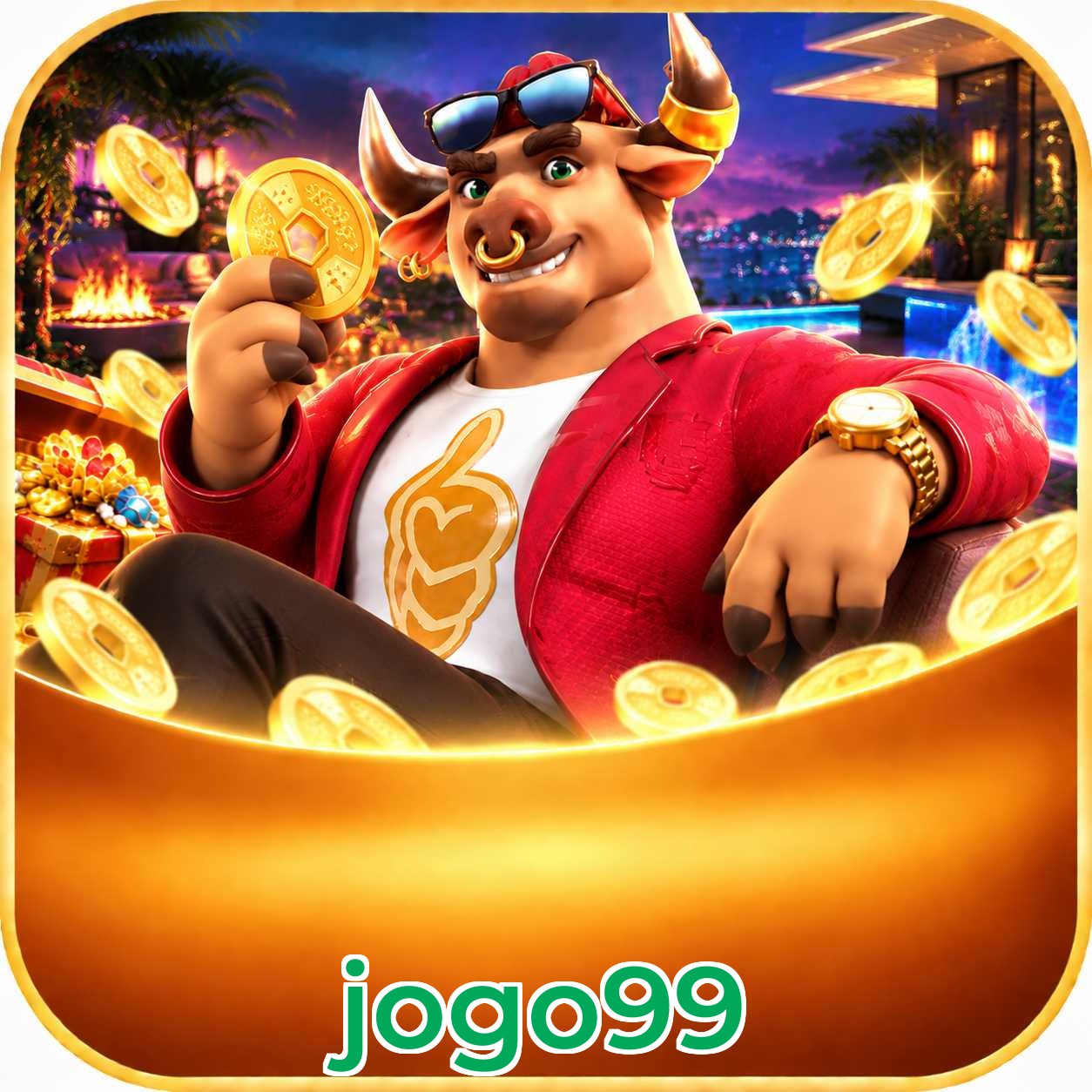 Pacote de boas-vindas ao criar conta na jogo99